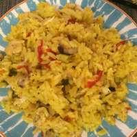 Рис с морепродуктами 