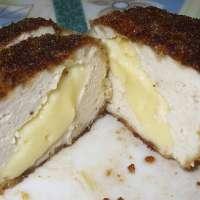 Куриные зразы с сыром и сливочным маслом
