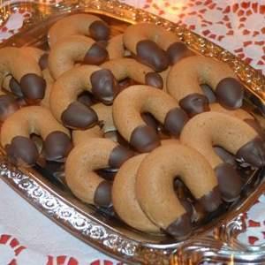 Новогоднее печенье «Подковы»