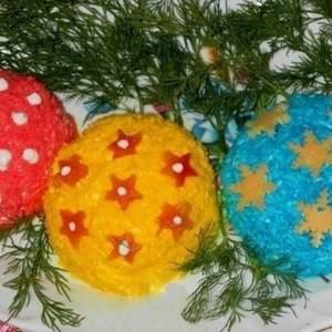 Салат «Новогодные шары»