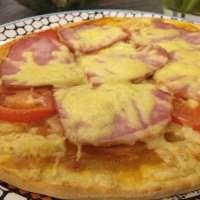 Пицца с сыром и ветчиной - шаг 10